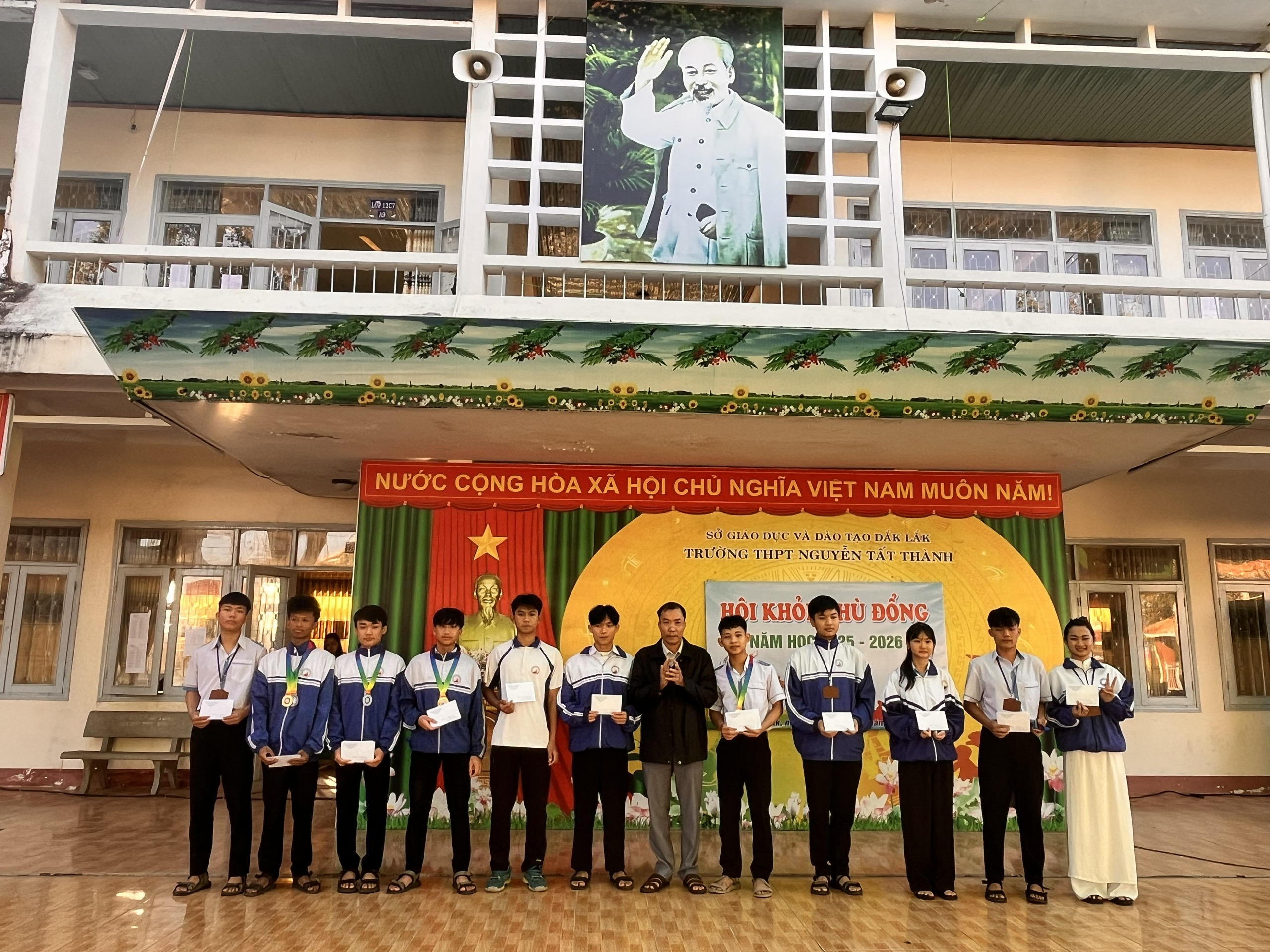 TỔNG KẾT HỘI KHỎE PHÙ ĐỔNG TRƯỜNG THPT NGUYỄN TẤT THÀNH NĂM HỌC 2025-2026.