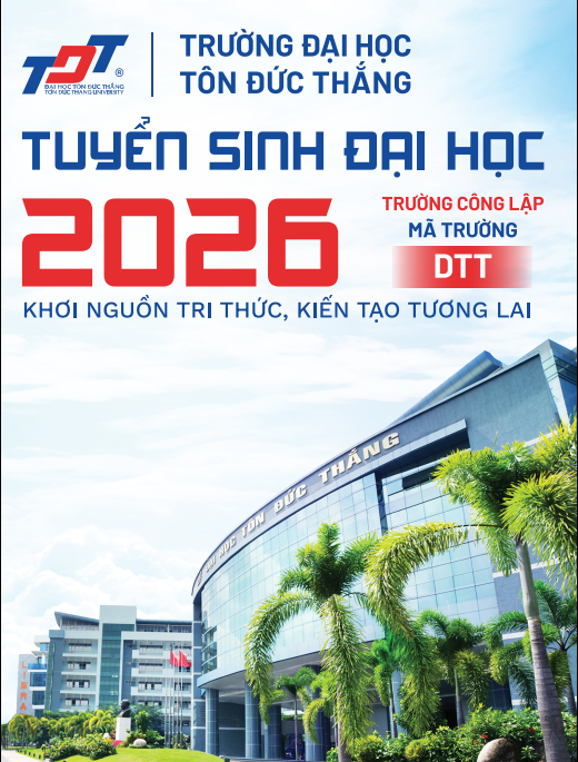 THÔNG TIN TUYỂN SINH TRƯỜNG ĐẠI HỌC TÔN ĐỨC THẮNG NĂM 2026